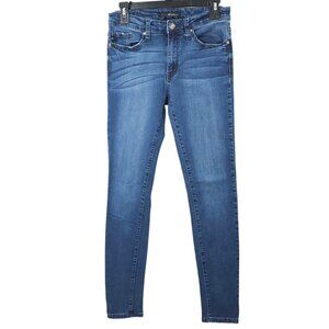 KanCan Mid Rise Skinny Jeans Womens Size 7/27 Stretch Dark Wash Denim KC7085HRD